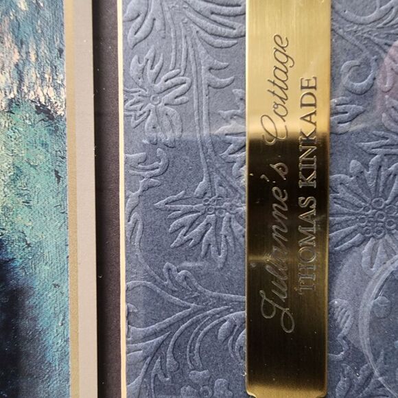 Thomas Kinkade 'Julianne's Cottage' Framed with Poem - Picture 3 of 6